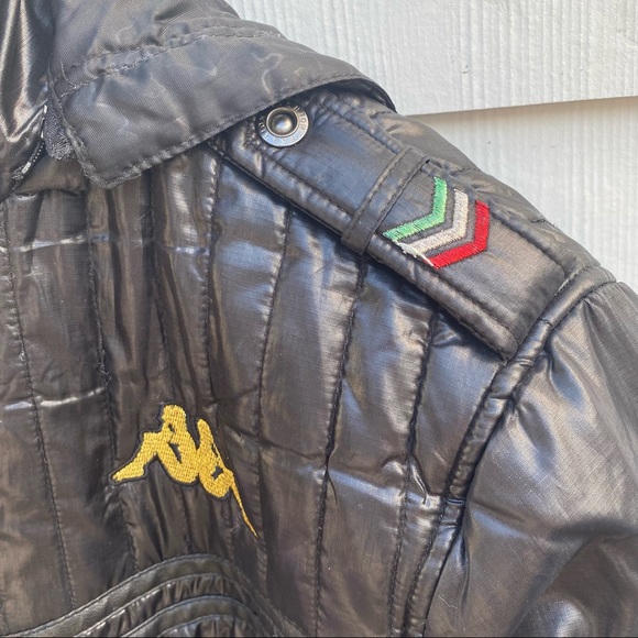Vintage kappa bomber puffer jacket with detachabl… - Picture 9 of 15